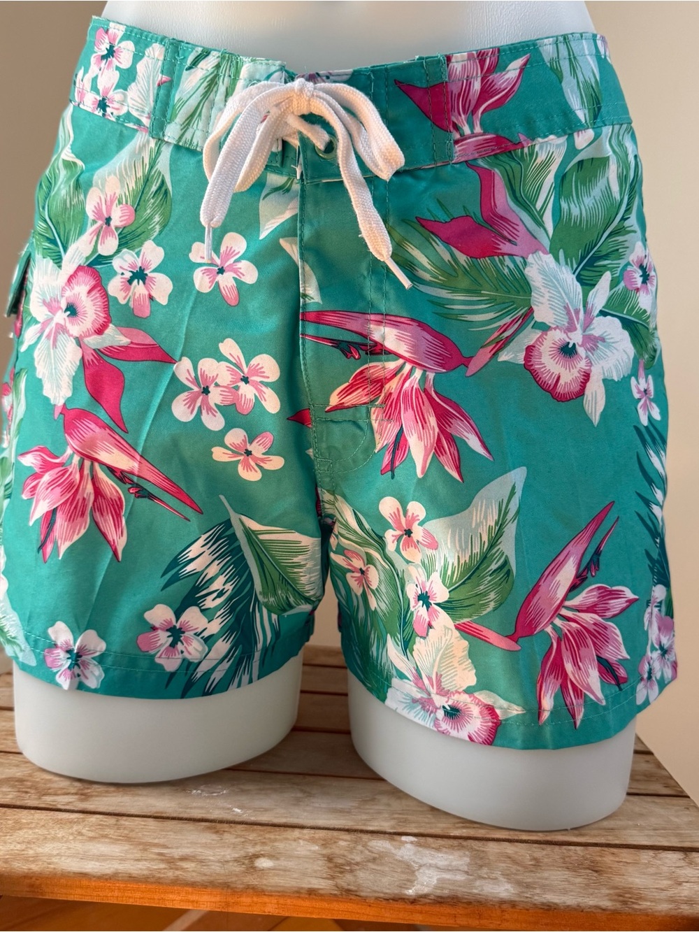 Women's Tropical Drawstring Board Shorts